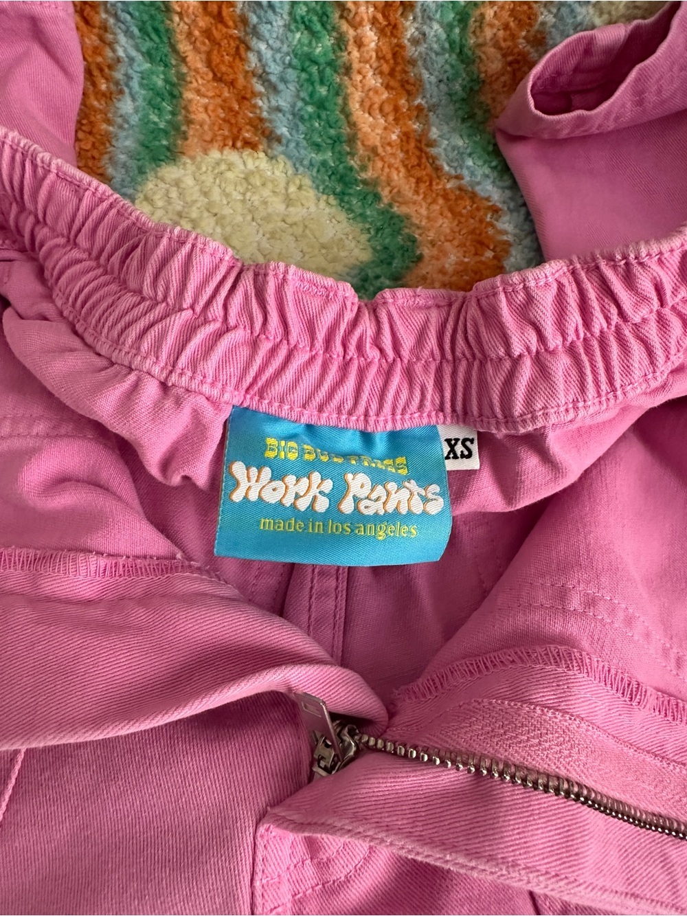 Big Bud Press Pants Bubblegum Pink Cotton Work Pants XS - Picture 2 of 5